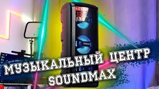 На шашлыки, на рыбалку, для вечеринки - Музыкальный центр SOUNDMAX SM-MS4211