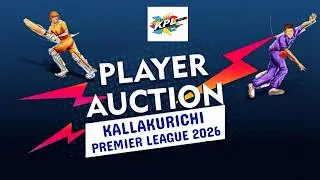 KALLAKURICHI PREMIER LEAGUE 2026 AUCTION LIVE