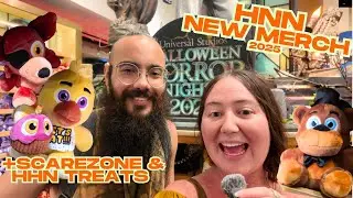 NEW FNAF & Fallout Merch at HHN 2025! 🎃 Scarezones, Food & Lagoon Show at Universal Orlando!