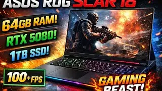 ASUS ROG Strix SCAR 18 Review and unboxing &mdash; 64GB RAM & RTX 5080 Gaming Beast !