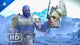 God of War 4 | Valkyrie Queen Sigrun Boss Fight 