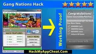 Gang Nations Cheat Gems and Life No rooting - New Release Gang Nations Triche