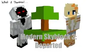 We start on how many blocks?! || Modern Skyblock 3: Departed Ep. 1