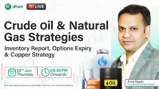 Crude Oil & Natural Gas Strategy | Inventory Report, Options Expiry & Copper Outlook