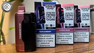 Dinner Lady Galax Disposable Vape | 60K Puffs
