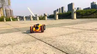 Watch this RC twist car GO! Climb,drift,flip- no terrain can stop it! 🔥🔥🔥#rccar #rc #youtube #fyp 