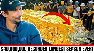От упорства к славе! 😲 Паркер Шнабель бьет рекорды, добыв золото на 40 000 000 долларов! 🏆