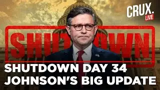 LIVE | House Speaker Mike Johnson Holds News Conference On Day 34 Of Government Shutdown&nbsp;|&nbsp;US&nbsp;News