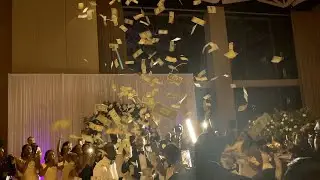 THEY REALLY THREW 100,000 ON THE DANCE FLOOR AT THIS AFRICAN WEDDING