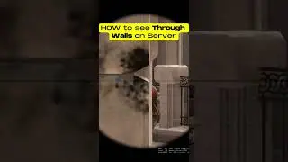 How to See Through Walls in CSGO🤫🤫