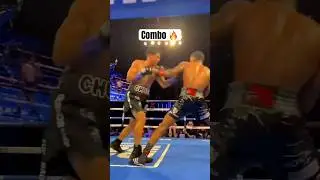 Boxing combo 🔥 #boxing #boxer #mma #martialarts