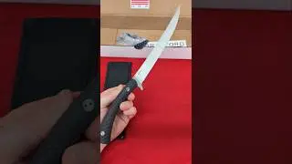 Fillet/Boning Knife with Microtextured Carbon Fiber - AEB-L by Bradford Knives