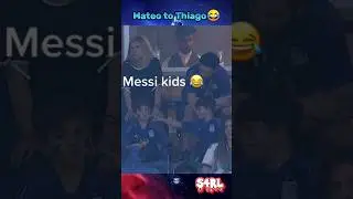 Mateo Messi to Thiago Messi😂#messison #thiagomessi #mateomessi #vs