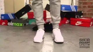 Nike Rosherun White - White On-feet Video at Exclucity