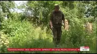 Nastolatki zbierały niewybuchy, jeden eksplodował  (Puls Polski TVP INFO, 20.06.2014)