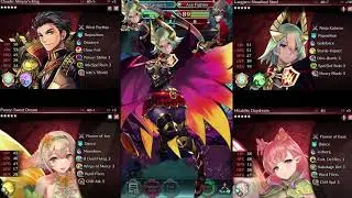 Claude and Laegjarn vs Freyja and Triandra MHB (with Peony and Mirabilis)