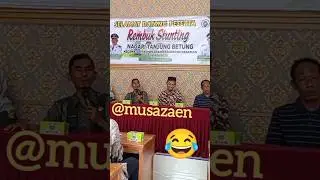 Rembug stunting Tanjung Betung Pak Edi Erman #viral