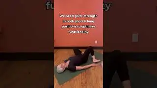 Yoga For Gluteals - Move with Michelle #mobility #gostretchyourself #movementforeveryone #beginners