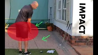 Golftraining Zuhause Teil 6 - Golfschwung Vereinfachen : Impact-Position