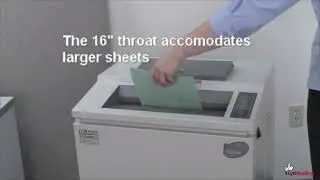 Formax 8502AF AutoFeed Office Shredder Demo Video