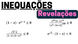 INEQUAÇÃO PRODUTO E QUOCIENTE (Exercícios da UEM) Juli Momade