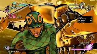 Diego Brando AU TOD Combo (Time Stop Only) ASBR Patch 2.0