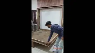 Ribbonic wall mounted bed fittings kit | Murphy bed | Online Support | #hyderabad #mumbai #banglore