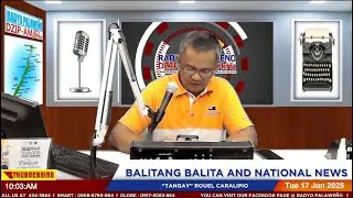 LIVE: BALITANG BALITA AND NATIONAL NEWS 12 NOON with  TANGAY ROUEL CARALIPIO JANUARY 14, 2026