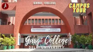 Gargi College (Delhi University) Campus Tour || South Campus || College Fest  - Reverie