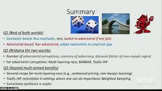 Bridging Stochastic and Adversarial Bandits