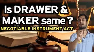 PART 3 | Endorsement | Is Drawer and Maker Same ? 