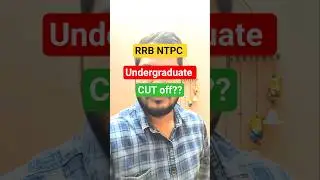 RRB NTPC UG CUTOFF SAFE SCORE । Rrb ntpc undergraduate cut off marks । #rrbntpc