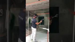 Cabinet Door Spraying
