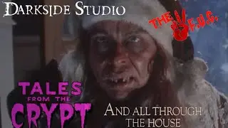 Tales from the Crypt killer Santa mask by Darkside Studio. And all through the house