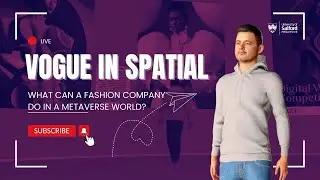 Vogue puts a collection into the Spatial metaverse world (2023)