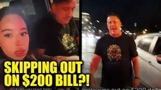 WATCH: Customer Runs Out on $200 Bill, Hurls N-Word at Restaurant Staff