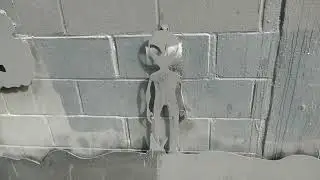 Aliens Gray Alien UFO Abduction Metal Art Downtown LA Los Angeles California USA April 18, 2022