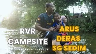 Camping di RVR CAMPSITE SEDIM, Masak, Makan Durian, Aktiviti Pelampung, Main guli 