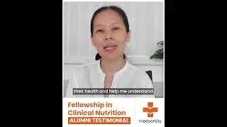 Alumni Testimonial - Fellowship in Clinical Nutrition by Medvarsity