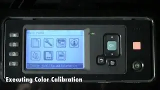 HP Designjet Z2100 Printer - Print Head Alignment and Colour Calibration
