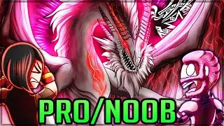 WHITE FATALIS HAS COME FOR US ALL - Pro and Noob VS Monster Hunter World Iceborne! #iceborne #mod