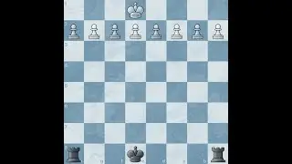 How to win 2 rooks VS 8 pawns