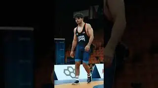 Kanan HEYBATOV 🇦🇿 techs PJ Duke 🇺🇸 in the U23 semifinals! 🔥🤯