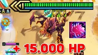 15K HP ⭐⭐⭐ 3 Star Cho'Gath Carry | TFT SET 6
