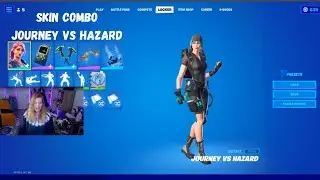 Skin Combo Journey VS Hazard Fortnite #shorts