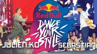Julien.Ko vs Sebastian | Red Bull Dance Your Style Czech Final Round 2 #DANCEYOURSTYLE  #DANCER