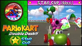 Mario Kart: Double Dash!! (GameCube) - 50cc Star Cup [4K]
