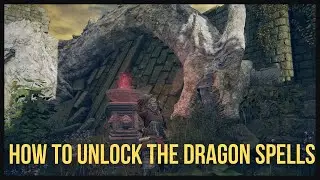 How to get to the CHURCH OF DRAGON COMMUNION and unlock the Dragonfire incantation from the trailer!