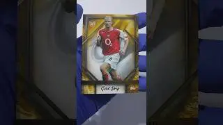 Topps - Arsenal FC Official Team Set 2024 - Dennis Bergkamp - Gold Drip #48 Card