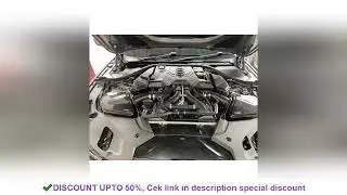 Real Car Data Development Dry Carbon Fiber Cold Air Intake System for M5 F90 S63 4.4T